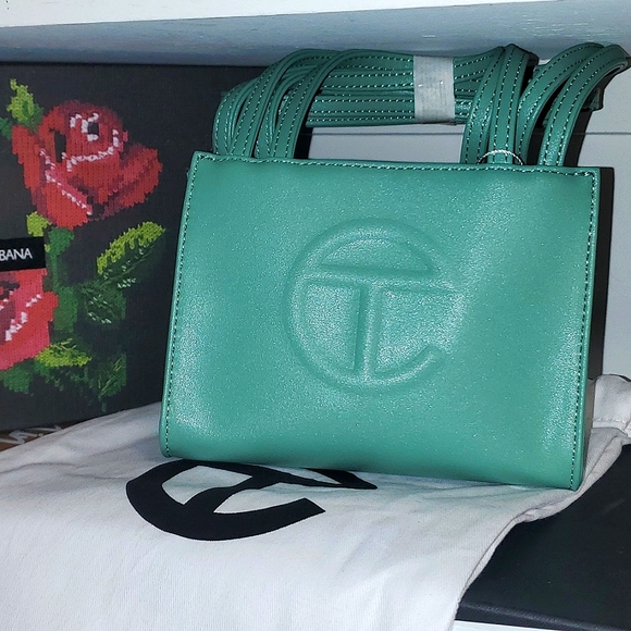 Telfar Small Shopper Tote in Sage - Picture 3 of 12